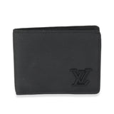 Louis Vuitton Black Aerogram Calfskin Multiple Wallet
