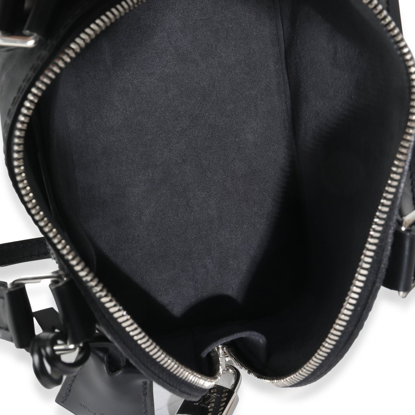 Louis Vuitton Black Epi Alma BB