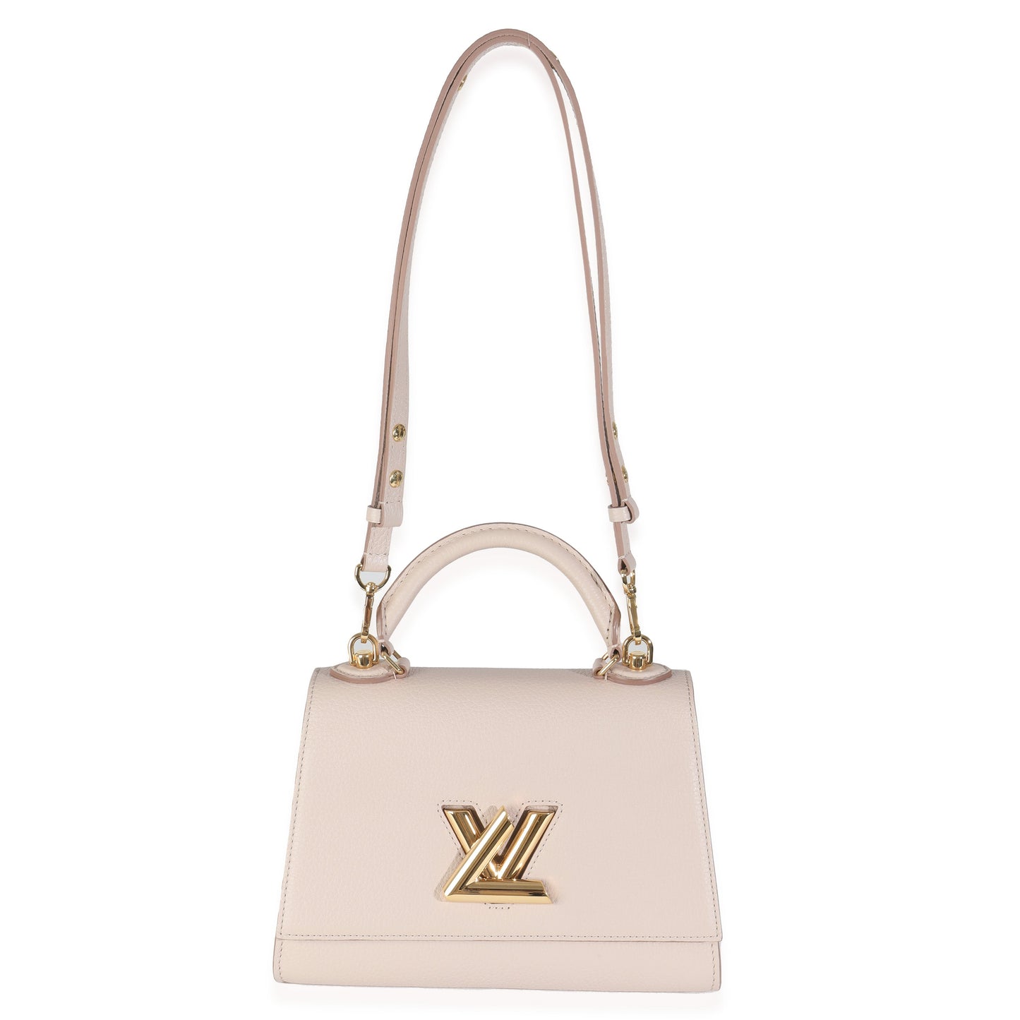 Louis Vuitton Greige Taurillon Twist One Handle PM
