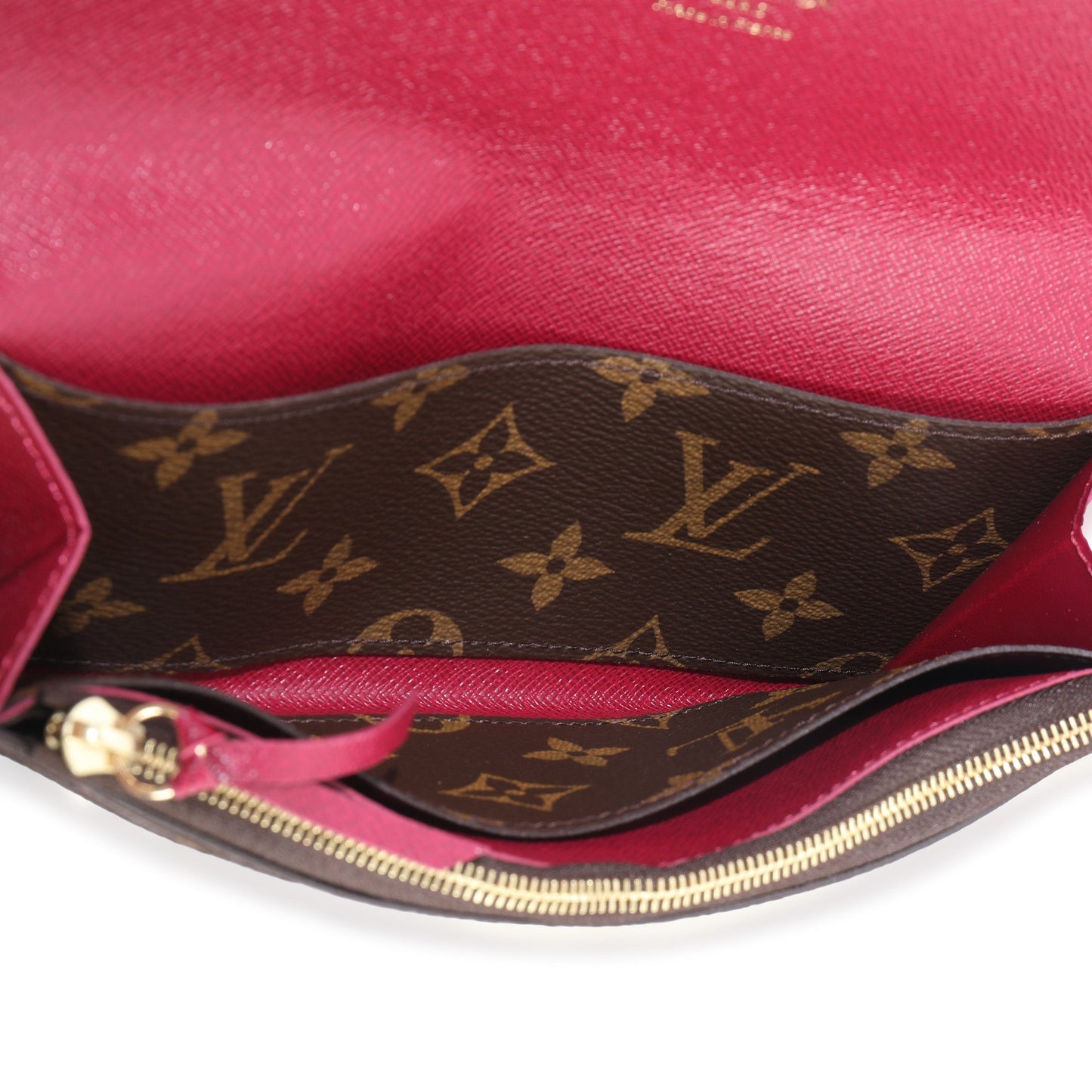 Louis Vuitton Fuchsia Monogram Canvas Emilie Wallet