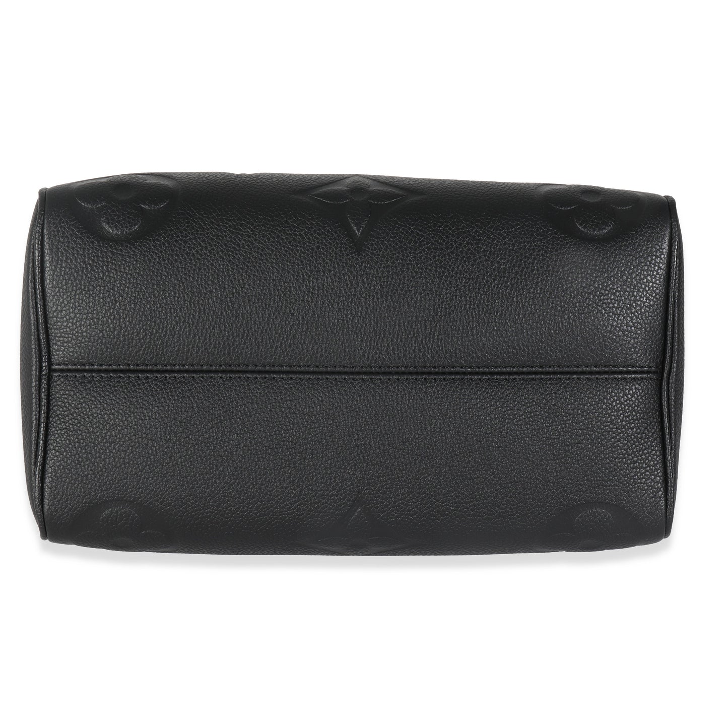 Louis Vuitton Black Monogram Empreinte Speedy Bandouliere 25