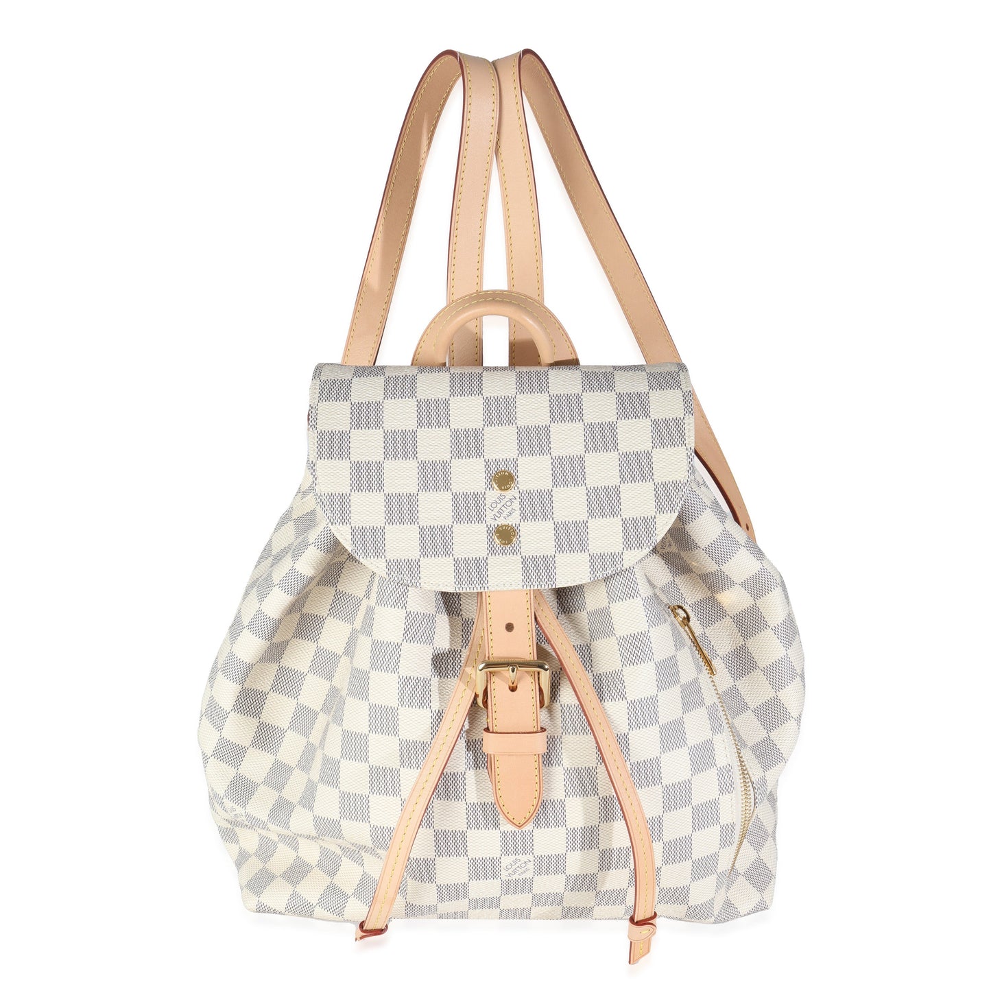 Louis Vuitton Damier Azur Canvas Sperone Backpack
