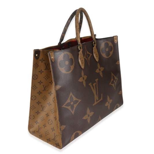 Louis Vuitton Reverse Monogram Canvas Onthego GM