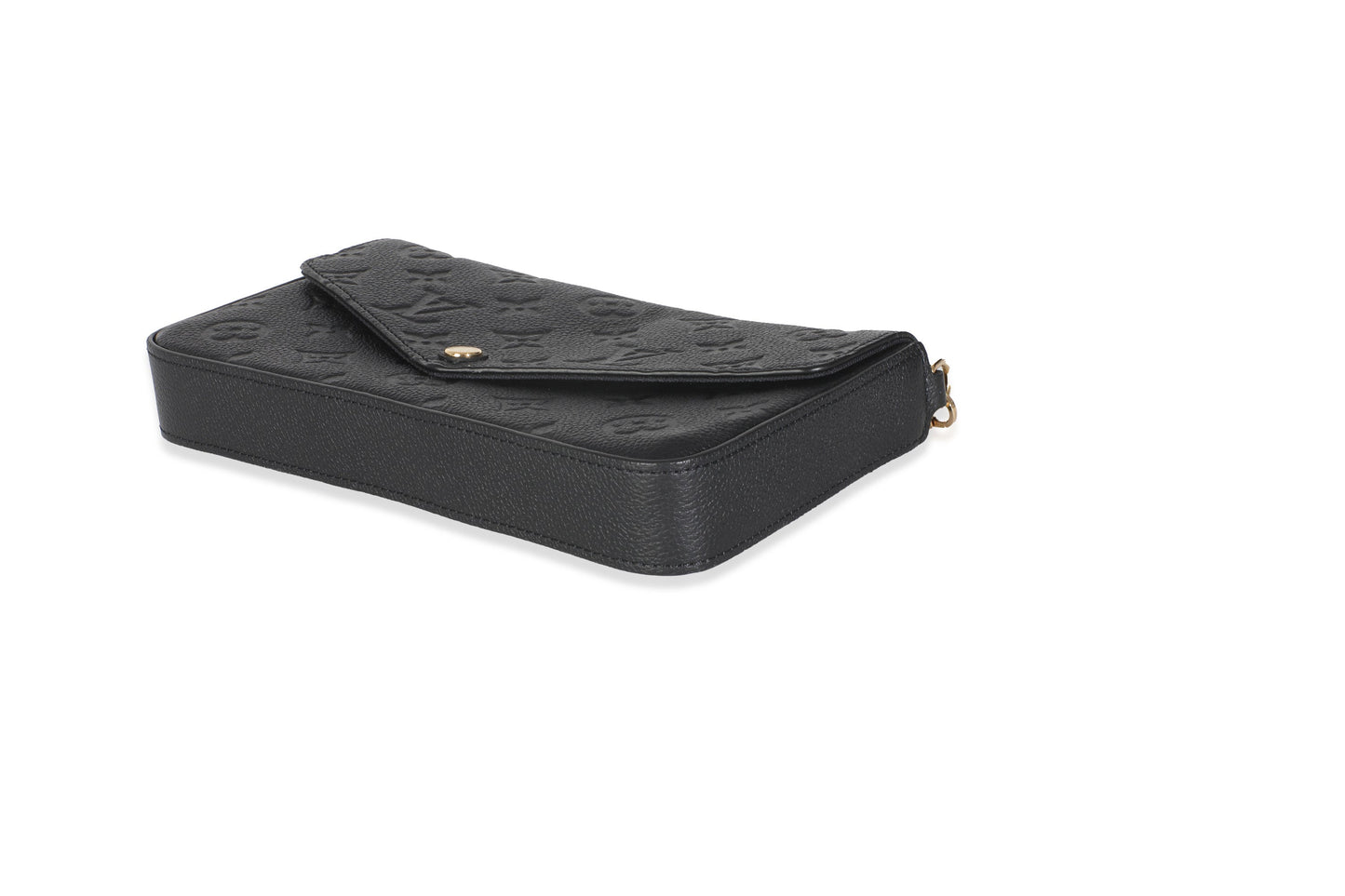 Louis Vuitton Black Monogram Empreinte Felicie Pochette