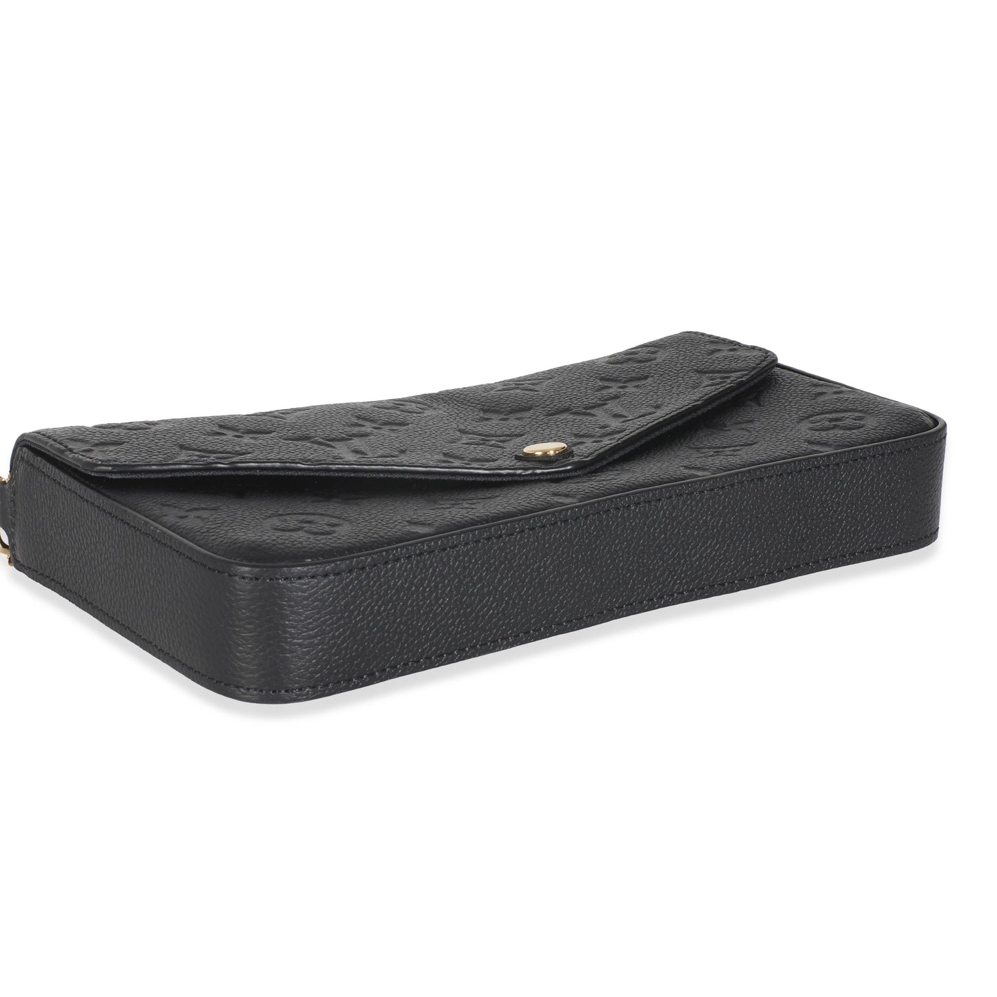 Louis Vuitton Black Monogram Empreinte Felicie Pochette