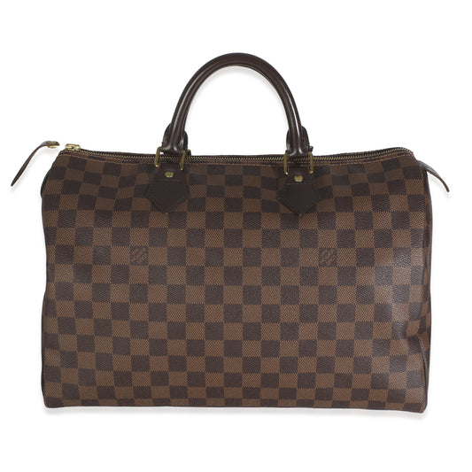 Louis Vuitton Damier Ebene Canvas Speedy 35