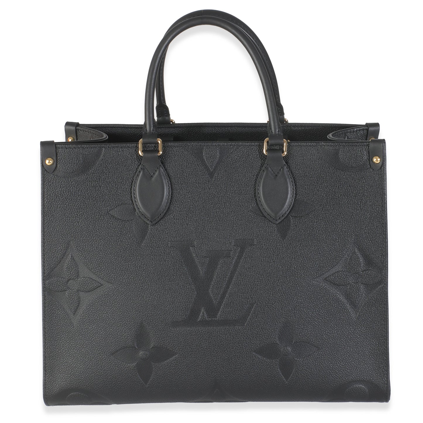 Louis Vuitton Black Monogram Empreinte Onthego MM