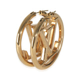 Louis Vuitton Gold-Plated  Louise Hoop Earrings