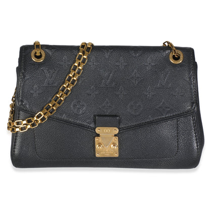 Louis Vuitton Black Monogram Empreinte Saint Germain PM