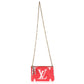 Louis Vuitton Rouge Monogram Giant Canvas Double Zip Pochette