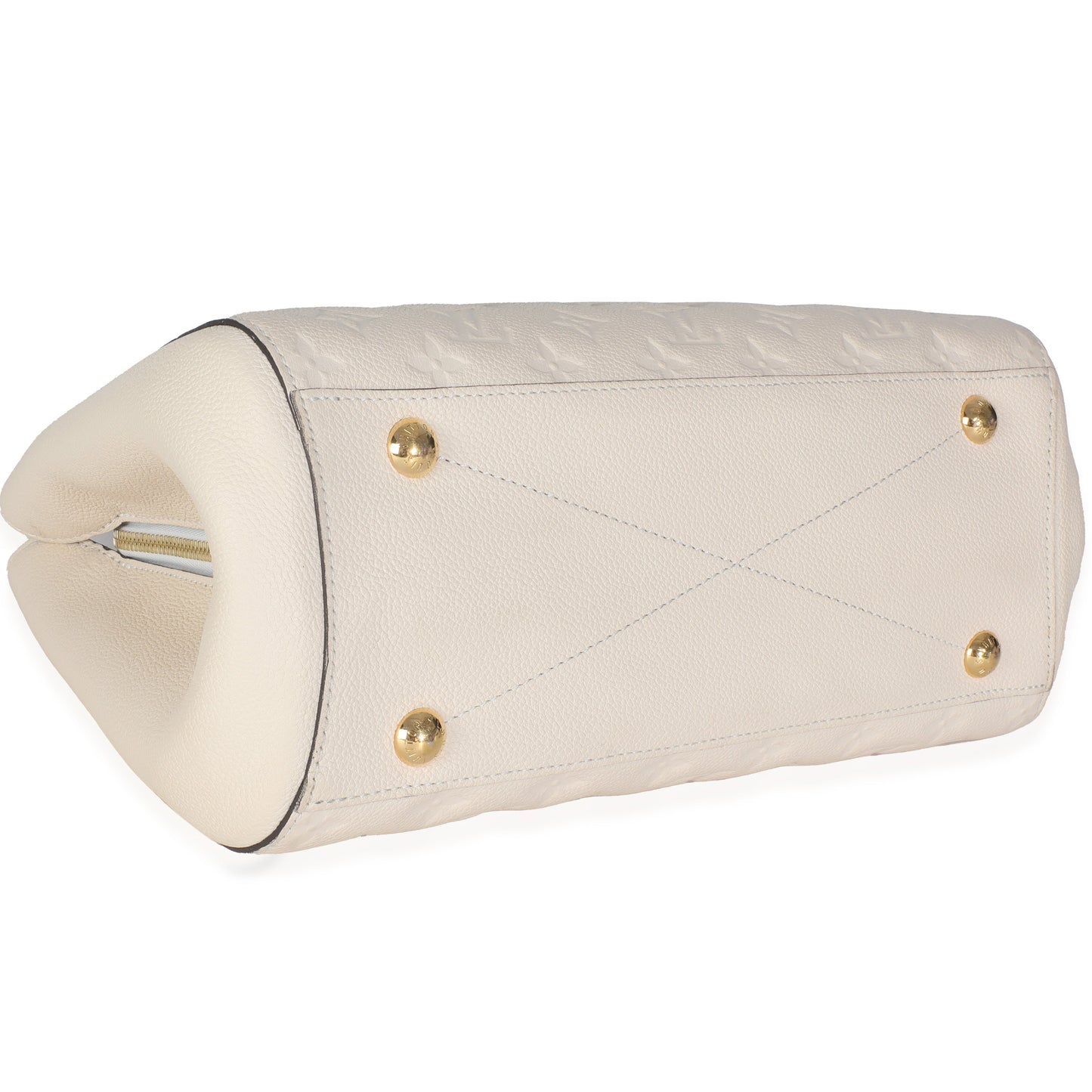 Louis Vuitton Creme Monogram Empreinte Montaigne MM