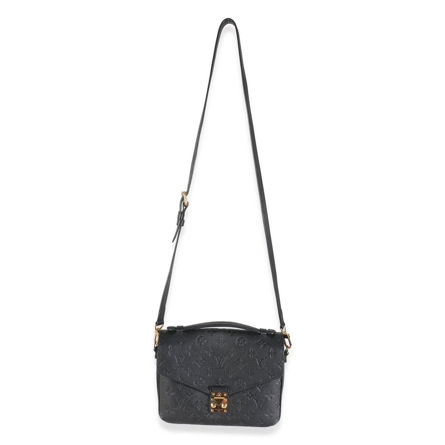 Louis Vuitton Black Empreinte Pochette Metis
