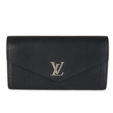 Louis Vuitton Black Soft Calfskin Mylockme Wallet