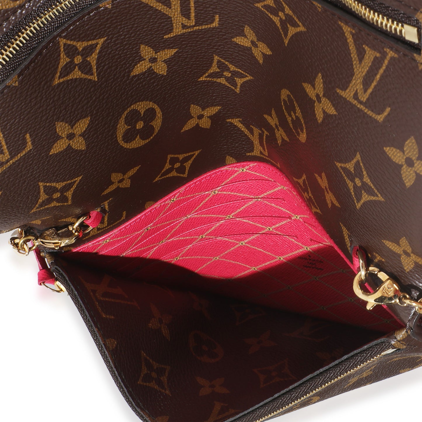 Louis Vuitton Monogram Canvas Summer Trunks Weekend Pochette