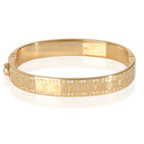 Louis Vuitton Gold-Plated  Nanogram Strass Bracelet