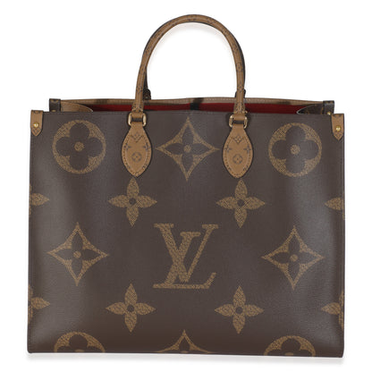 Louis Vuitton Monogram Reverse Canvas Onthego GM