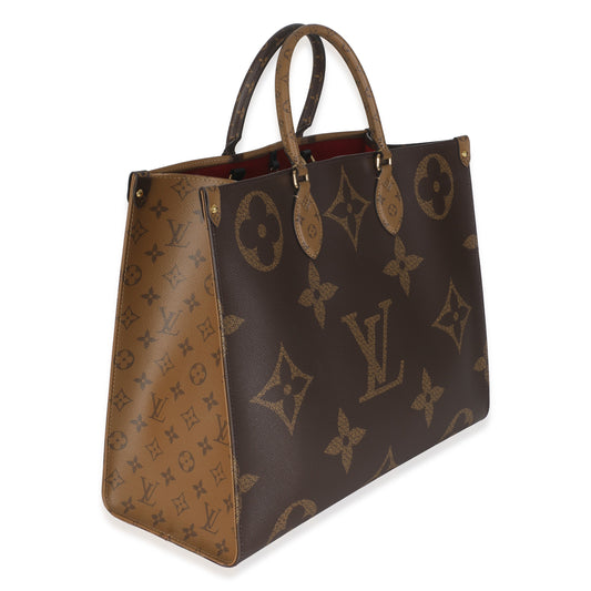 Louis Vuitton Monogram Reverse Canvas Onthego GM