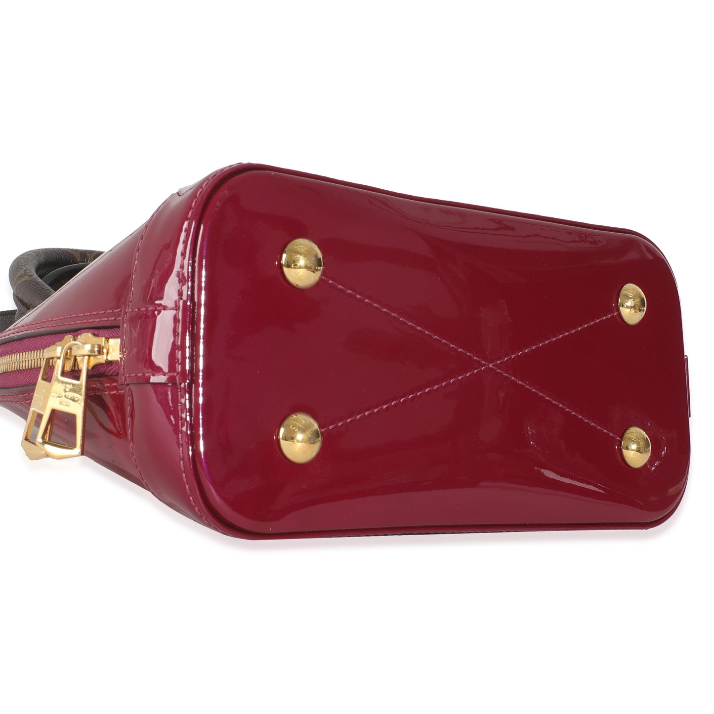 Louis Vuitton Magenta Monogram Vernis Alma BB