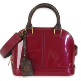Louis Vuitton Magenta Monogram Vernis Alma BB