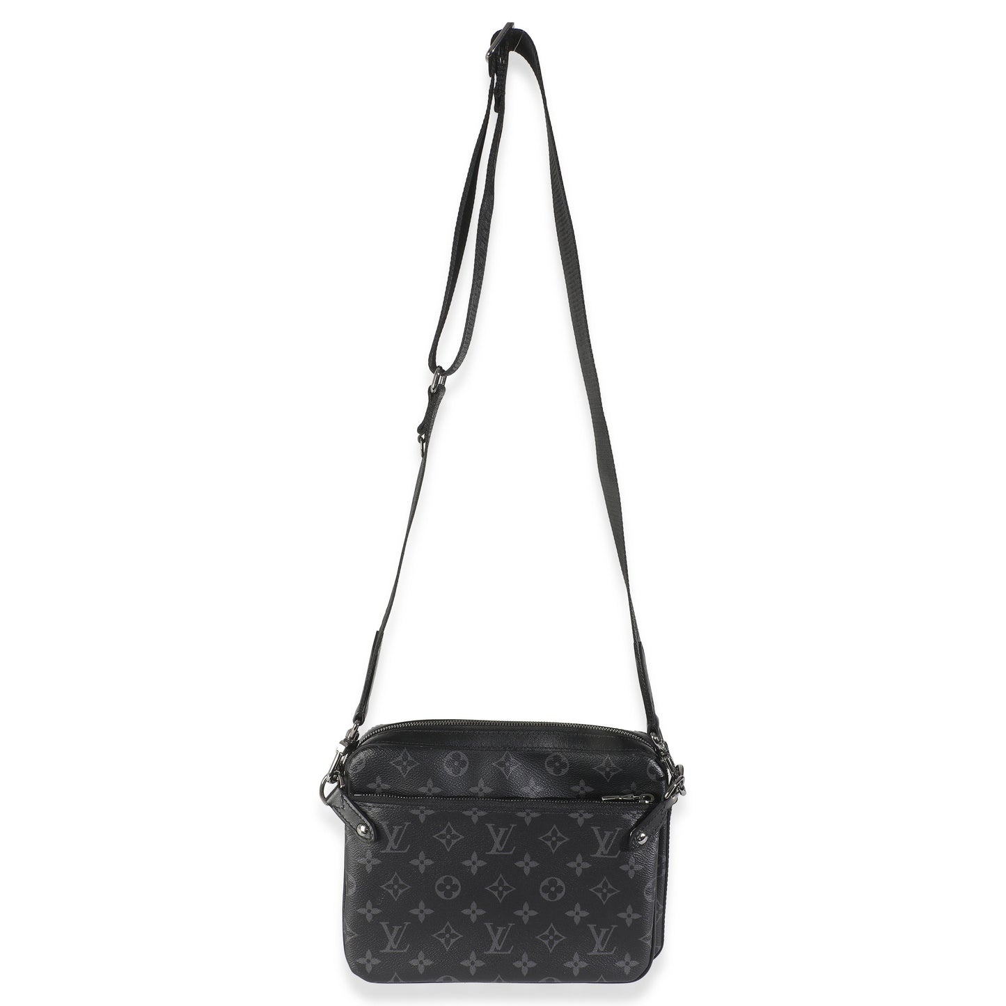 Louis Vuitton Monogram Eclipse Canvas Trio Messenger