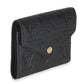 Louis Vuitton Black Monogram Empreinte Victorine Wallet