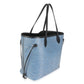 Louis Vuitton Blue Denim Epi Neverfull MM