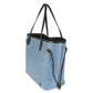 Louis Vuitton Blue Denim Epi Neverfull MM