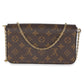 Louis Vuitton Fuchsia Monogram Canvas Felicie Pochette
