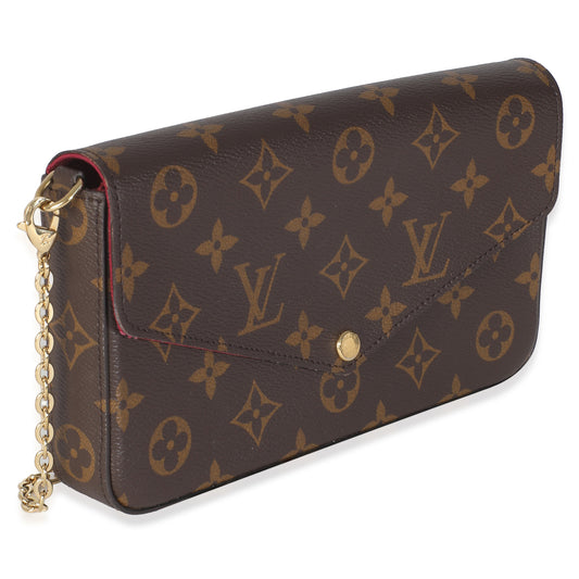 Louis Vuitton Fuchsia Monogram Canvas Felicie Pochette