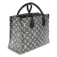 Louis Vuitton Black Monogram Denim Onthego MM