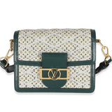 Louis Vuitton Denim Printed Monogram Mini Dauphine
