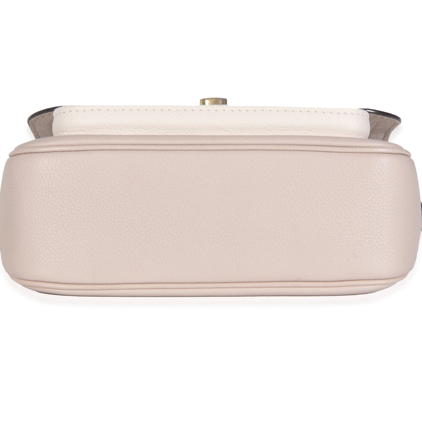 Louis Vuitton Greige Grained Calfskin Lockme Tender