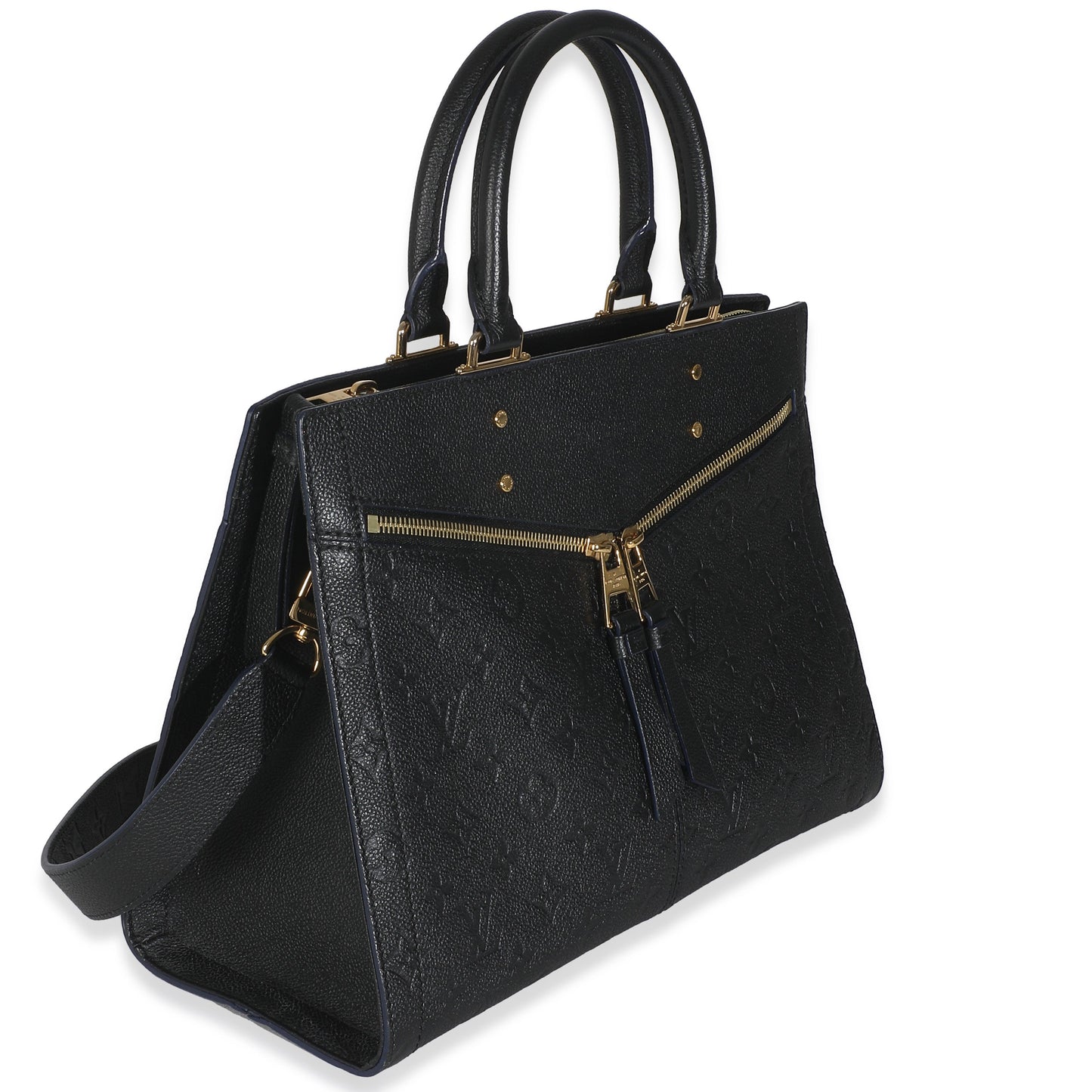 Louis Vuitton Black Monogram Empreinte Sully MM