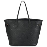 Louis Vuitton Black Monogram Empreinte Neverfull MM