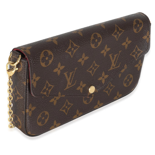 Louis Vuitton Fuchsia Monogram Canvas Felicie Pochette