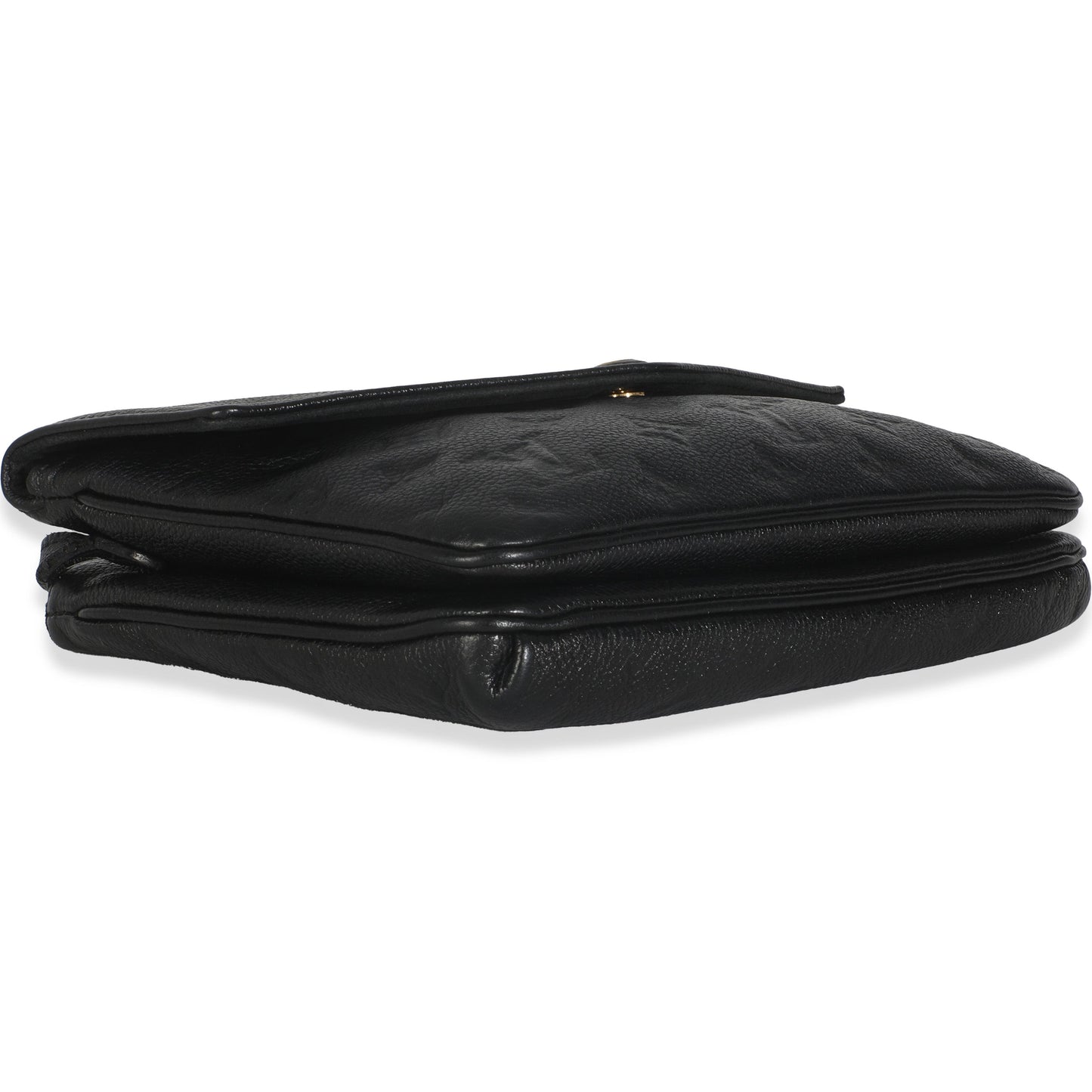 Louis Vuitton Black Monogram Empreinte Twice Bag