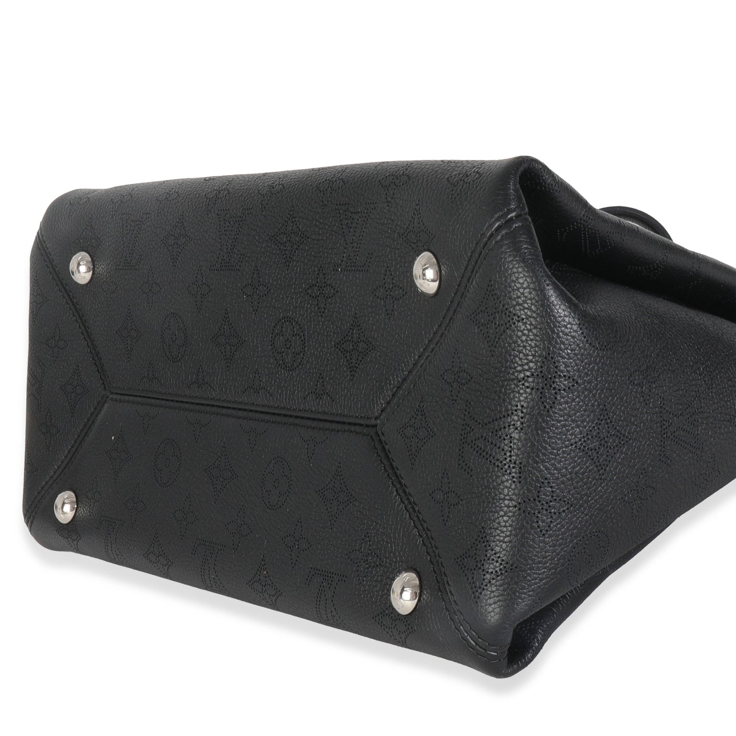 Louis Vuitton Black Monogram Mahina Sevres Bag