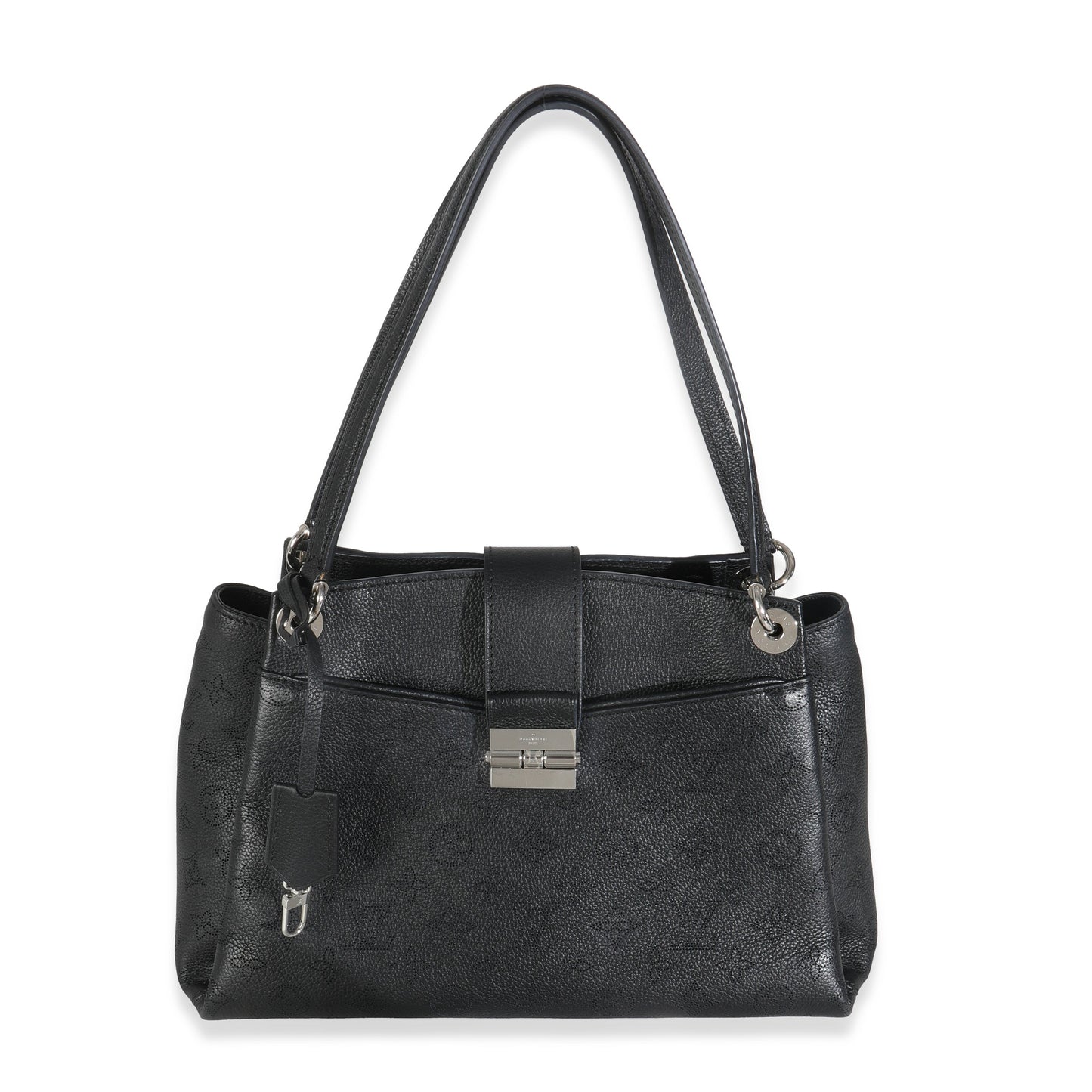 Louis Vuitton Black Monogram Mahina Sevres Bag