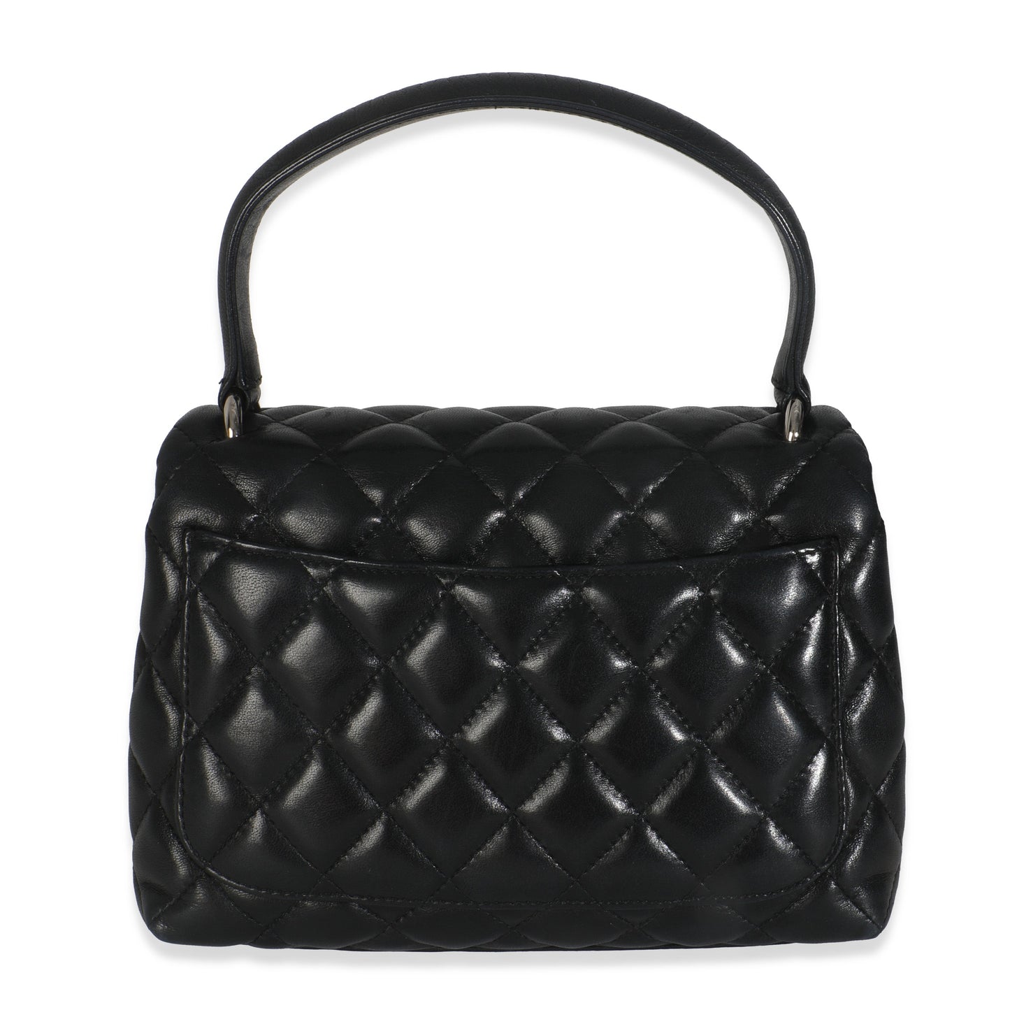 Chanel  Black Quilted Lambskin Small Kelly Flap Bag