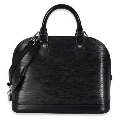 Louis Vuitton Black Epi Alma PM