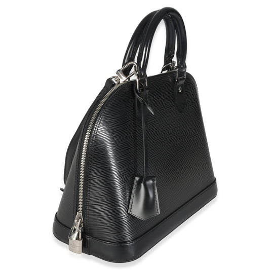 Louis Vuitton Black Epi Alma PM
