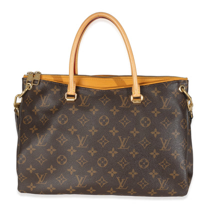 Louis Vuitton Saffron Monogram Canvas Pallas MM