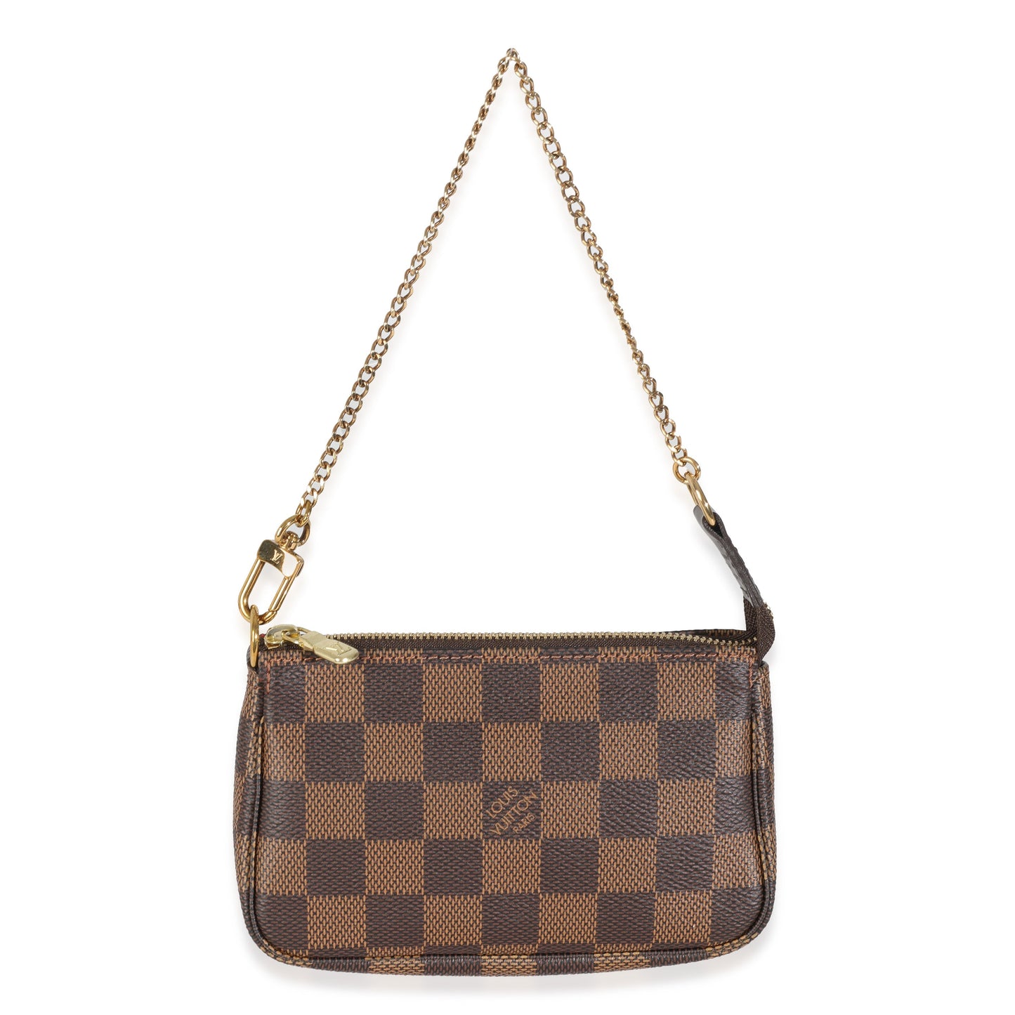 Louis Vuitton Damier Ebene Canvas Mini Pochette Accessoires
