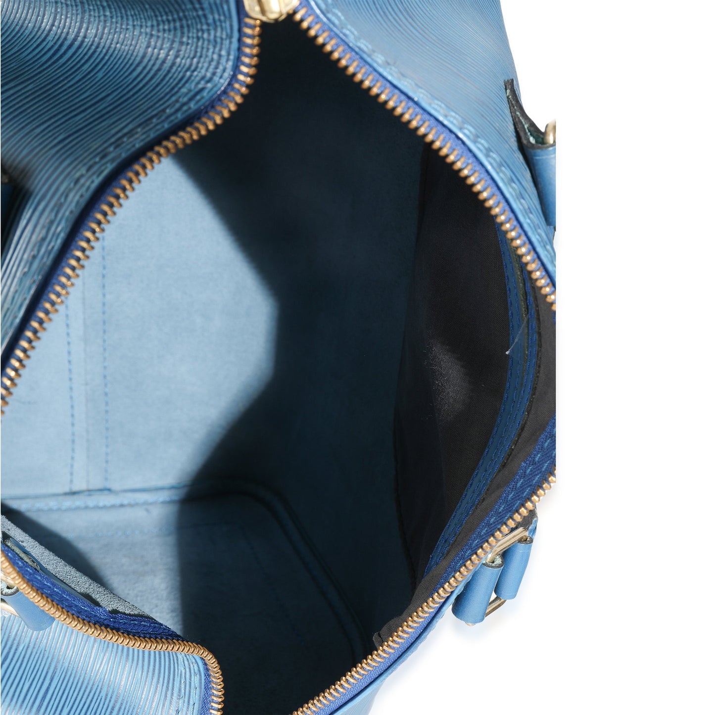 Louis Vuitton Toledo Blue Epi Speedy 30
