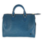Louis Vuitton Toledo Blue Epi Speedy 30
