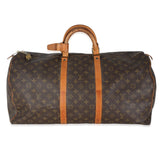 Louis Vuitton   Monogram Canvas Keepall 50