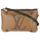 Louis Vuitton Reverse Monogram Giant Canvas Double Zip Pochette