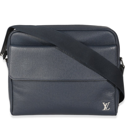 Louis Vuitton Navy Taiga Alex Messenger