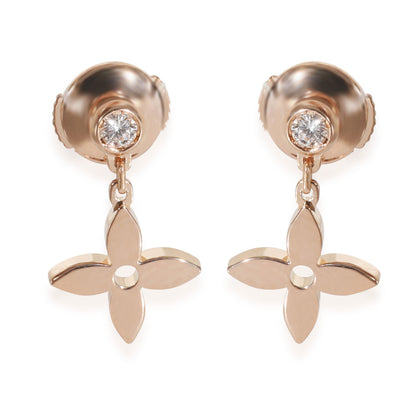 Louis Vuitton Rose Gold Diamond Idylle Blossom Earrings