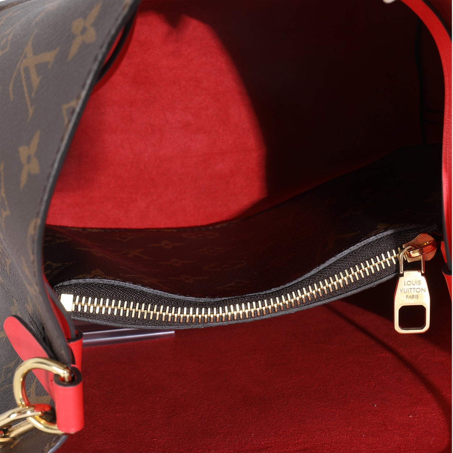 Louis Vuitton Coquelicot Monogram Canvas Neonoe MM